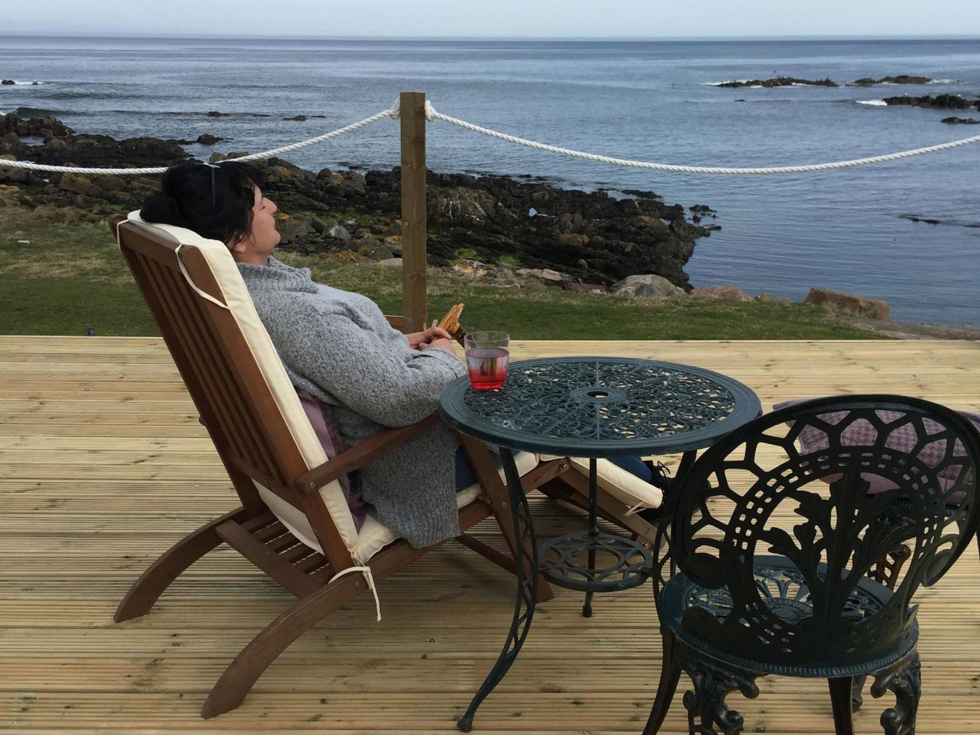 Pew With A View - Seafront Cottages Sandhaven Quarto foto